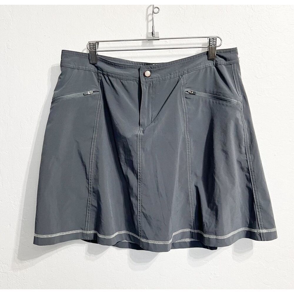 Title Nine Womens Skort Skirt Golf Tennis Size 10 Gray Active Comfy